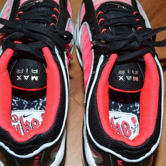 Nike Air Max Tailwind Black red Orbit Pink CN9659 Colorful Sneakers, sz 8 - Picture 10 of 11